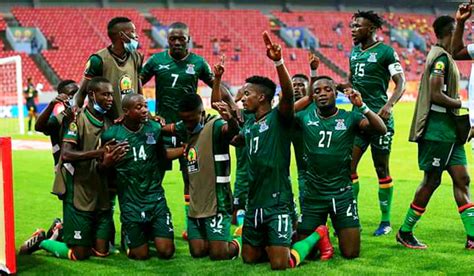 Chan 2020 Belle Victoire De La Zambie Face à La Tanzanie Foottg