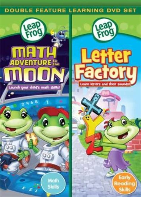 Leapfrog: Math Adventure to the Moon / Letter Factory NEW DVD ...