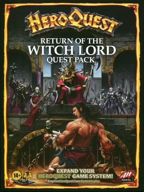 HeroQuest: Return of the Witch Lord Quest Pack | Simtasia