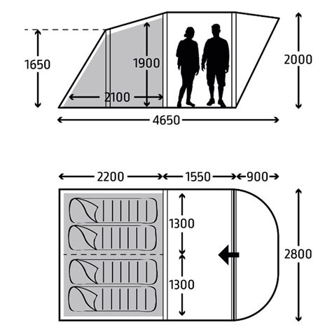 Kampa Tent Brean Air Kampeerhal Roden