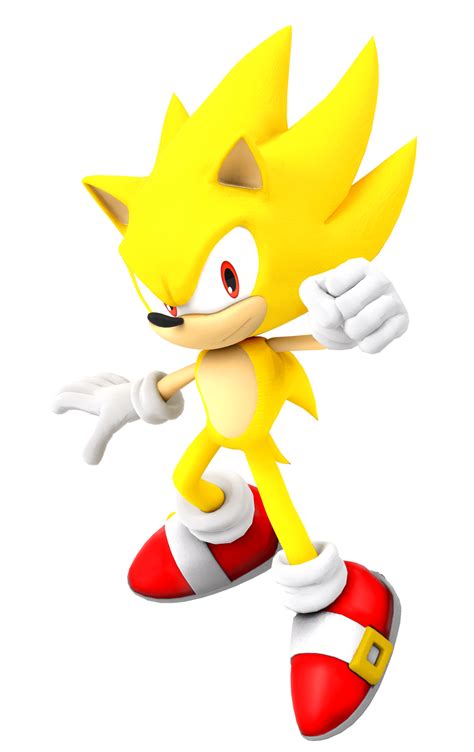 Super Sonic Render By Kamtheman56 On Deviantart