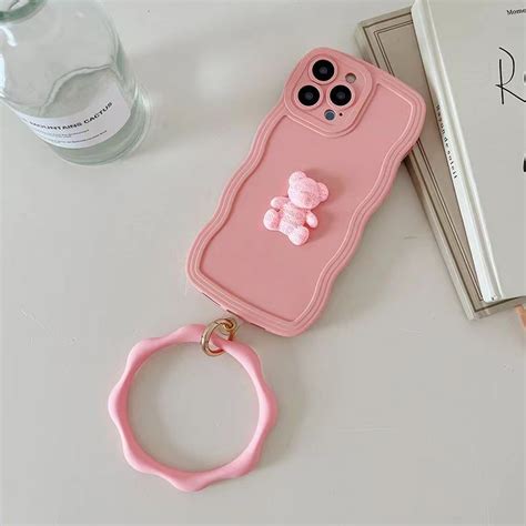 3d Bear Wave Casing For Realme C35 C33 C55 1 9 8 Pro 4g 9 Pro V30 V20