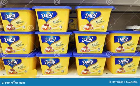 Margarine Brand DAISY Sold on Local Market Editorial Stock Photo ...