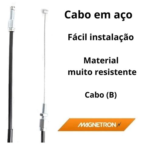 Cabo Acelerador B Magnetron Honda Xre Pneu Pra Moto