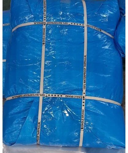 Polyethylene HDPE PE Laminated 120gsm Blue Hdpe Tarpaulin For