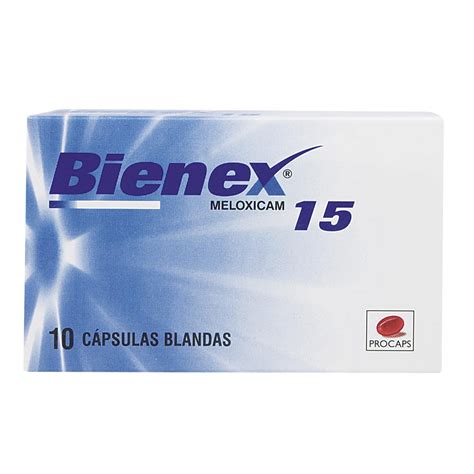 Bienex 15mg 10 Capsulas Drogas Exito