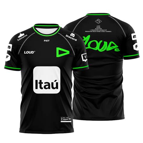 Uniforme LOUD Valorant Free Fire 2022 Escorrega o Preço