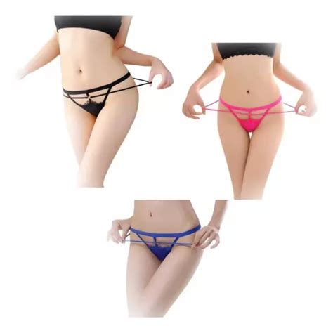 Tanga Sexy De Hilo Dental Ropa Interior Varios Colores Meses Sin