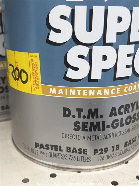 West Auctions Auction Complete Liquidation Of Hawleys Paint Store