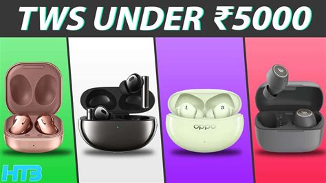 Top 5 Best Tws Earbuds Under 5000 In 2023 🎵 Best Premium True Wireless Earbuds Under 5000 In