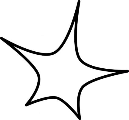 Big Star Outline - ClipArt Best