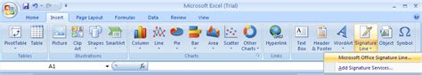 Gambar Microsoft Office Excel 2007 Denah