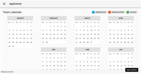 Vuetify Calendar Heatmap Forked Codesandbox