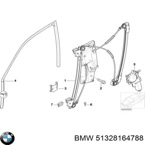 51328164788 BMW пистон (клип крепления подкрылка переднего крыла)
