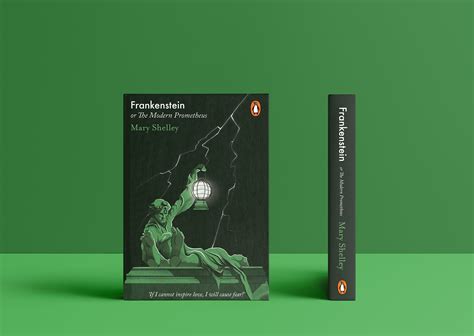 Frankenstein - Book Cover Design on Behance