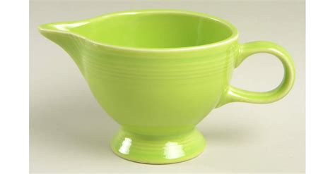 Fiesta Chartreuse Intro Individual Creamer By Homer Laughlin