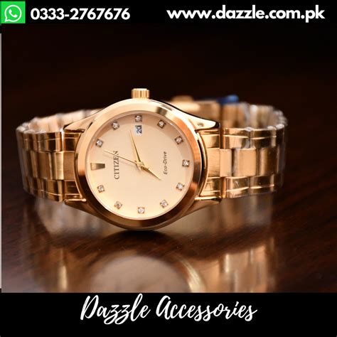 Golden Citizen Ladies Watch Dazzle Accessories