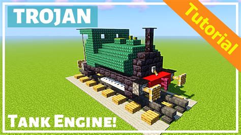 The Trojan Minecraft British Steam Engine Tutorial Youtube