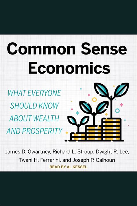 Listen To Common Sense Economics Audiobook By James D Gwartney