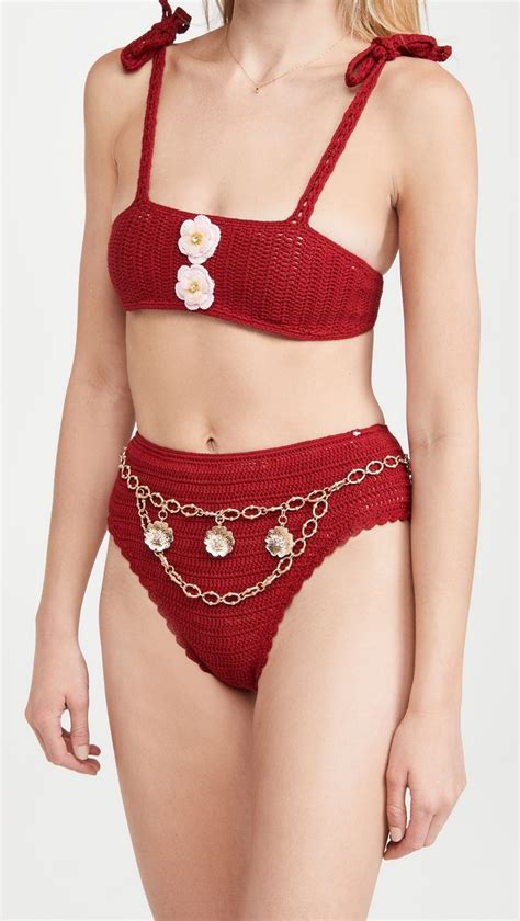 Maiyo Cassia Bikini Set SHOPBOP Bikinis Bikini Set Sexy Crochet