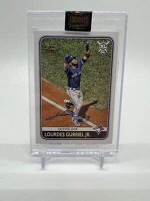 2021 Topps Archives Signature Series Lourdes Gurriel Jr Auto 30 45 EBay