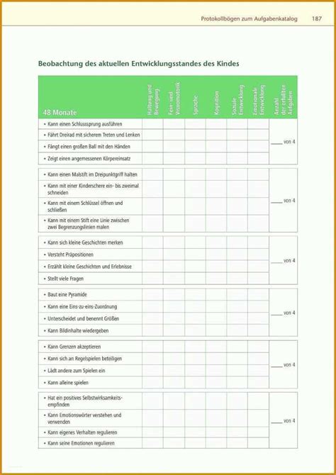 Schockierend Beobachtungsbogen Krippe Vorlage F R Deinen Erfolg