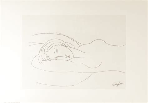 Reclining Nude Detail Silkscreen Print By Amedeo Modigliani King