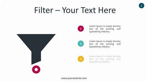 Filter Infographic Animated Powerpoint Template Youtube