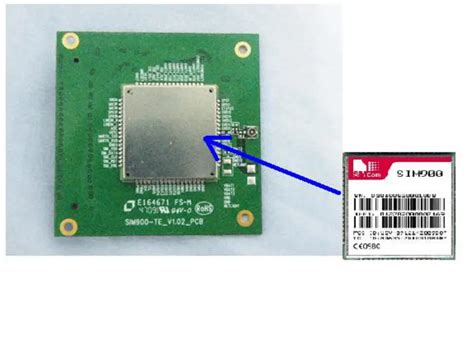 0912142009007 Quad Band Gsmgprs Module Label Diagram Shanghai Simcom