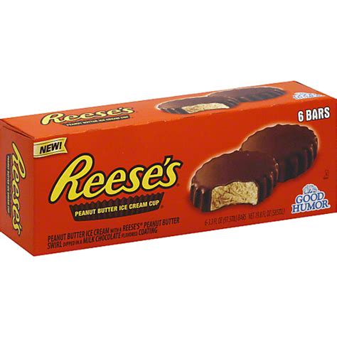 Good Humor™ Reeses Peanut Butter Cups Ice Cream Bars 6 3 3 Fl Oz Box