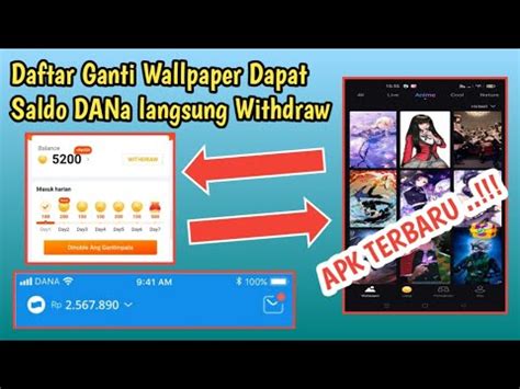 TERBARU APLIKASI PENGHASIL SALDO DANA Terbukti Membayar Daftar