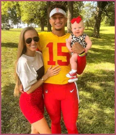 Patrick Mahomes And Wife Brittany Reveal The Face Of Their Son Bronze