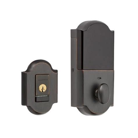 Baldwin Estate Evolved Venetian Bronze Single Cylinder Deadbolt 1