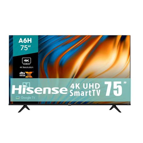 TV Hisense 75 Pugadas 4K Ultra HD Smart TV LED 75A6H Walmart en línea