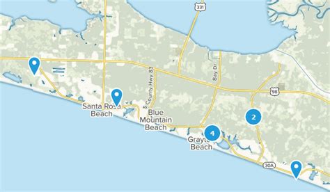 25 Map Of Santa Rosa Beach Fl Maps Database Source