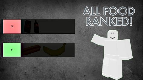 All Food Ranked In Roblox 3008 😋 Youtube