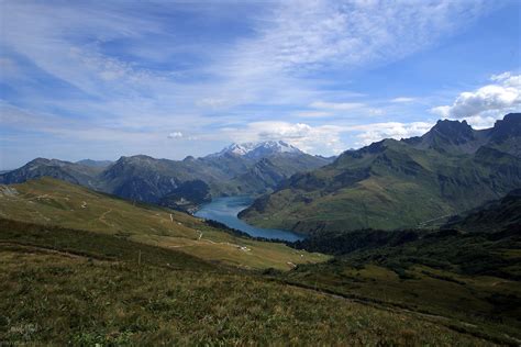 Mont Blanc Et Barrage De Roselend Fidelio Flickr