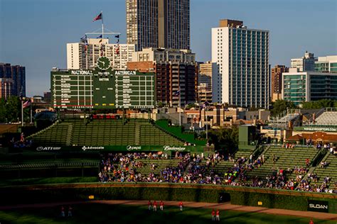 Wrigley Field Historical Sleuthing Modern Edition Bleed Cubbie Blue