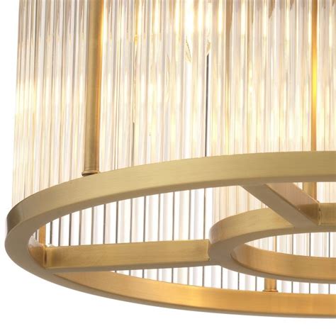 Eichholtz Ceiling Lamp Bernardi S Brass Wilhelmina Designs