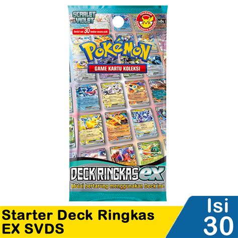 Pokemon Starter Deck Game Kartu Svds Ringkas Ex Pck Klik Indomaret