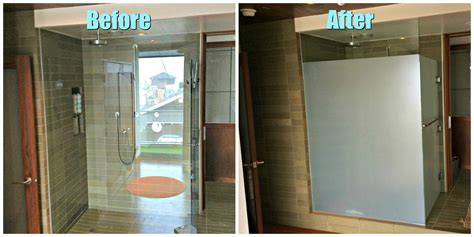 Shower Door Privacy Film Window Tint Los Angeles — Window Tint La