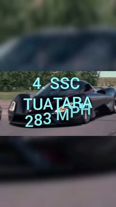 Top 5 Fastest Car Youtube