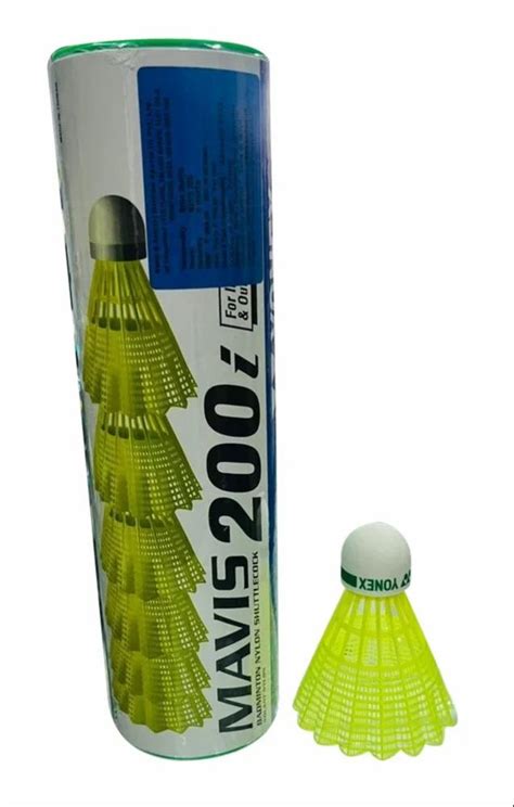 Neon Green Nylon Yonex Mavis 200i Badminton Shuttlecock 6 At Rs 465