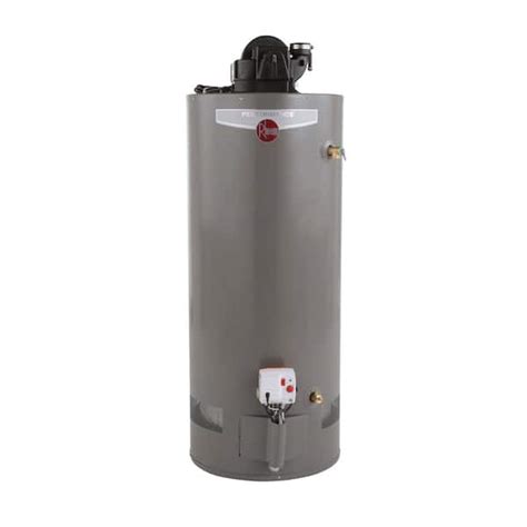 Rheem Performance 50 Gal Short 6 Year 36 000 BTU Natural Gas Power