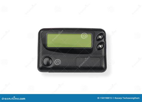 Old Beeper Or Pager Stock Image | CartoonDealer.com #98549143