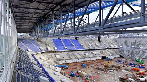 New Images Inside Evertons New £550m Stadium At Bramley Moore Dock