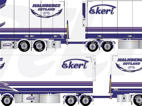 Tekno Scania Next Gen R Swedish M Combination Malmbergs