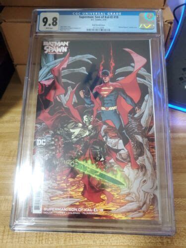 Superman Son Of Kal El 18 2023 Dc Comics Ryab Sook Spawn Variant Cgc