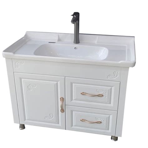 Floor Mounted White PVC Bathroom Vanity Size 36 Inch At Best Price In