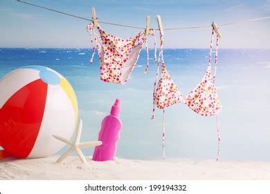 4 565 Hanging Bikini Images Stock Photos Vectors Shutterstock